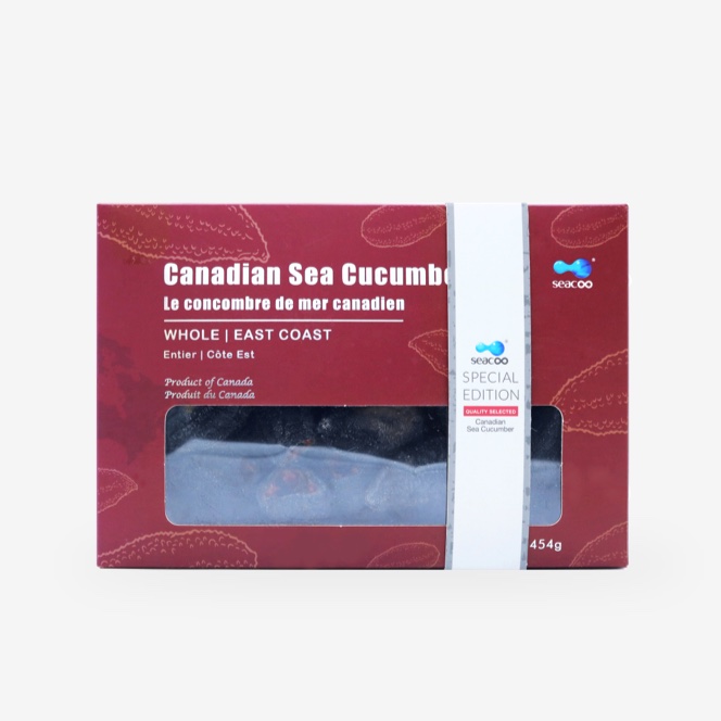 SEACOO Dried East Coast Sea Cucumber Whole 454g Gift Box