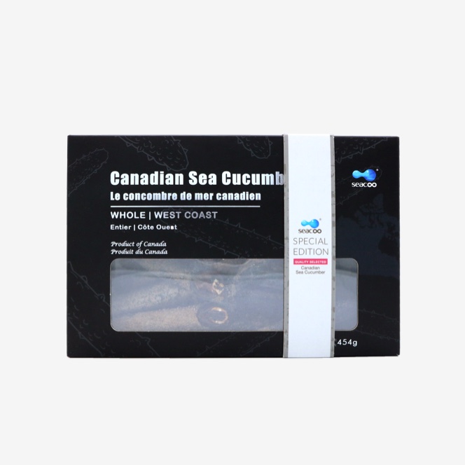SEACOO Dried West Coast Sea Cucumber 454g Gift Box