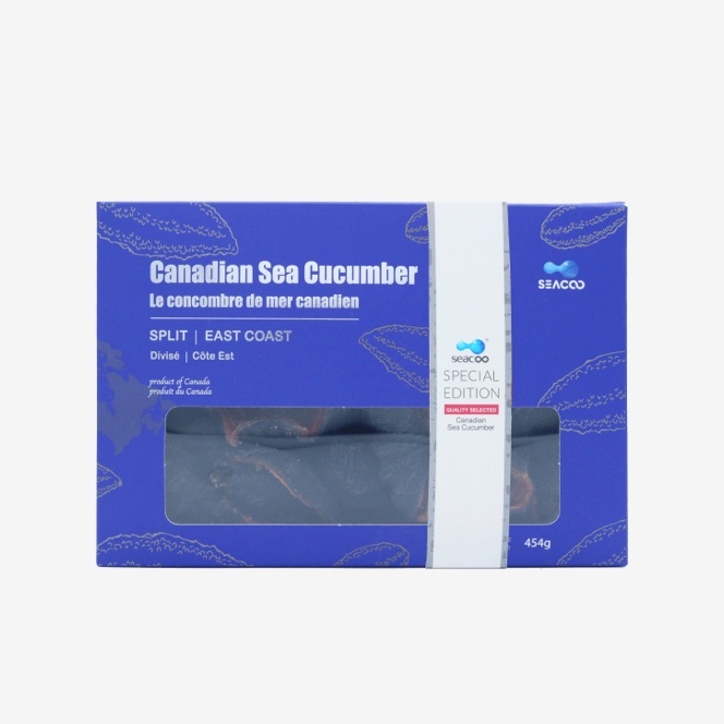 SEACOO Dried East Coast Sea Cucumber HG-Split 454g Gift Box
