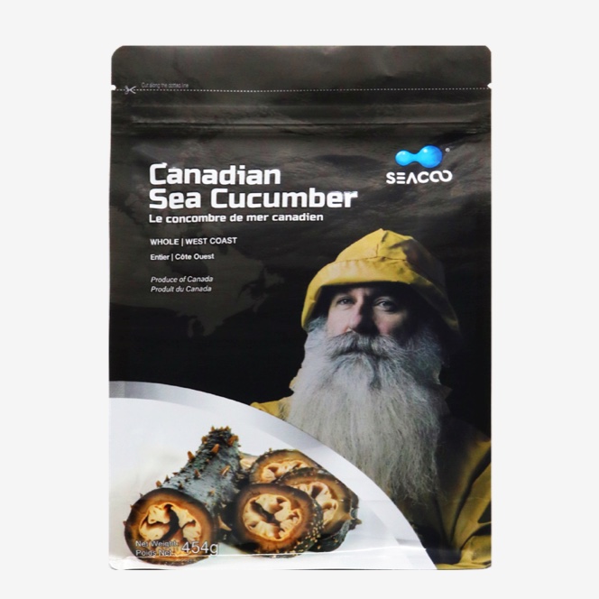 SEACOO Dried West Coast Sea Cucumber 454g Bag