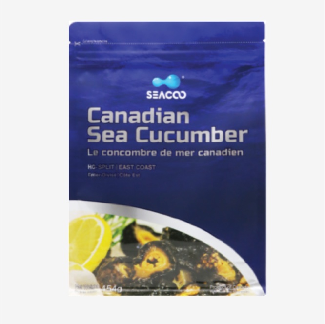 SEACOO Dried East Coast Sea Cucumber HG-Split 454g Bag