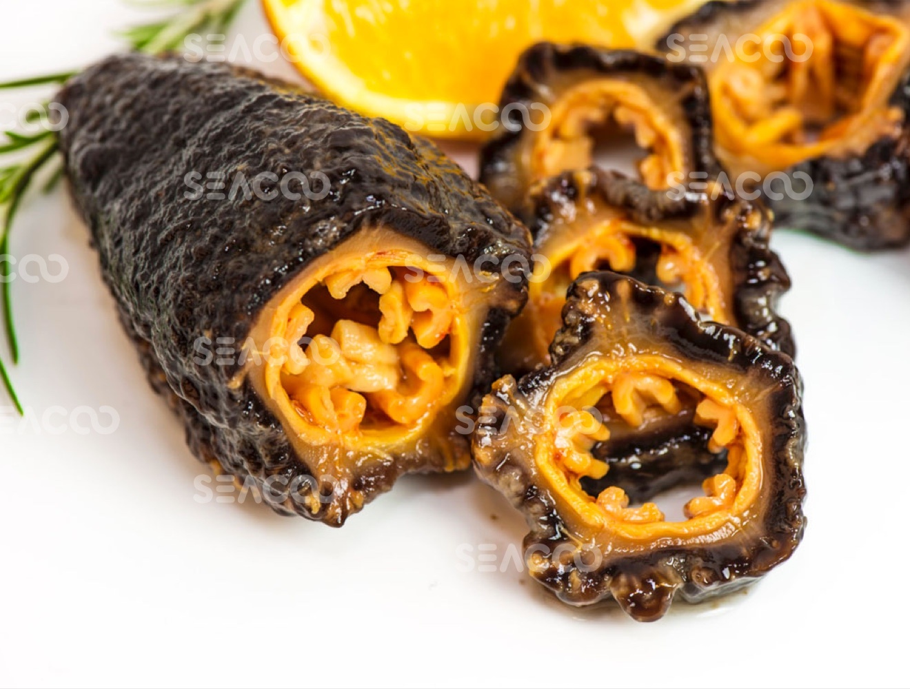 SEACOO Dried East Coast Sea Cucumber HG-Whole 454g Bag