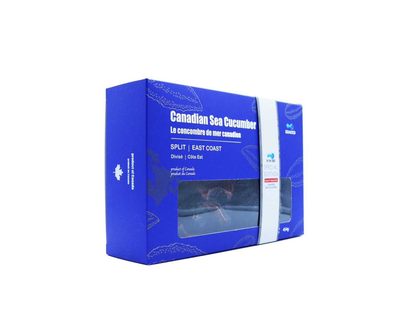 SEACOO Dried East Coast Sea Cucumber HG-Split 454g Gift Box