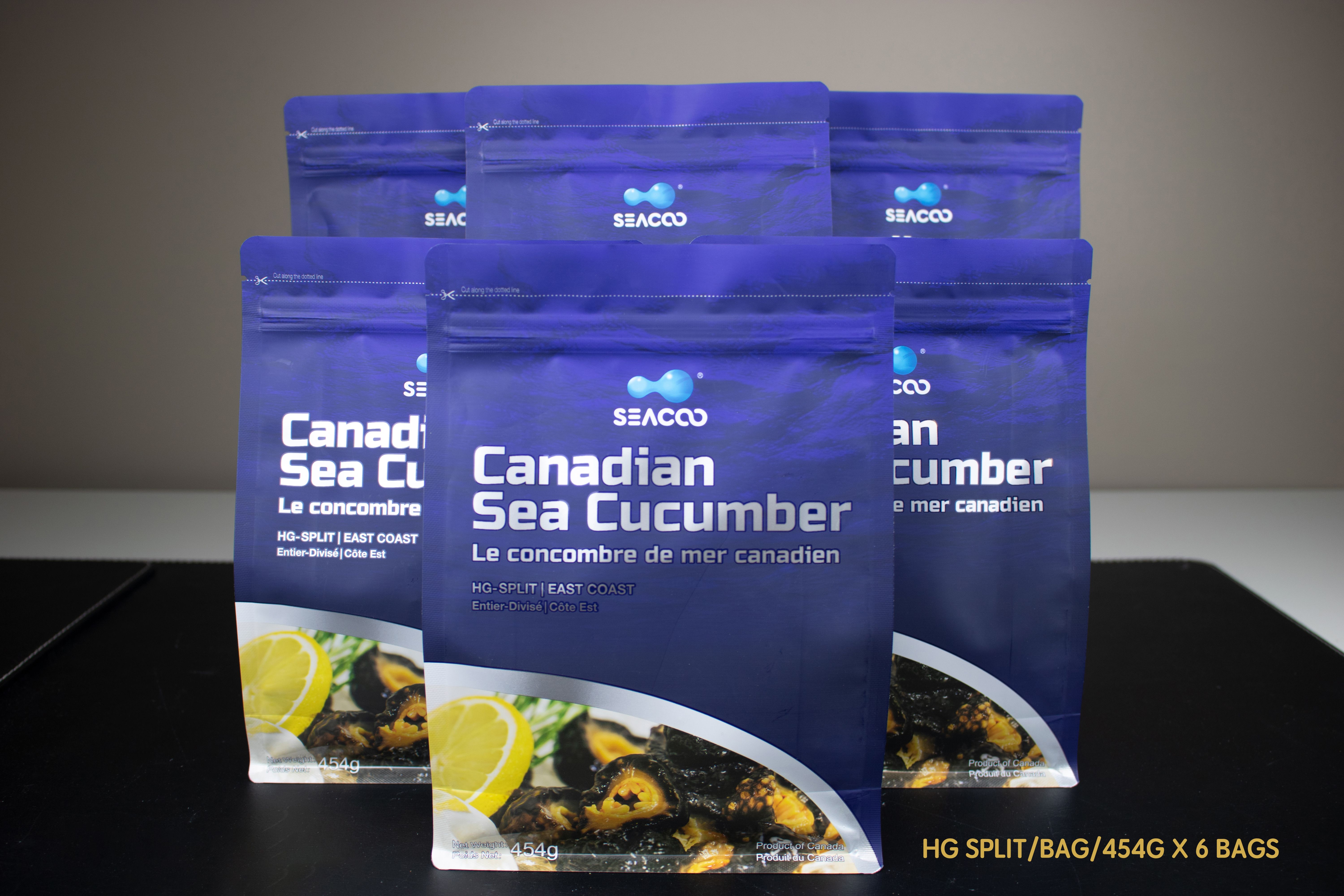 SEACOO Dried East Coast Sea Cucumber HG-Split 454g Bag