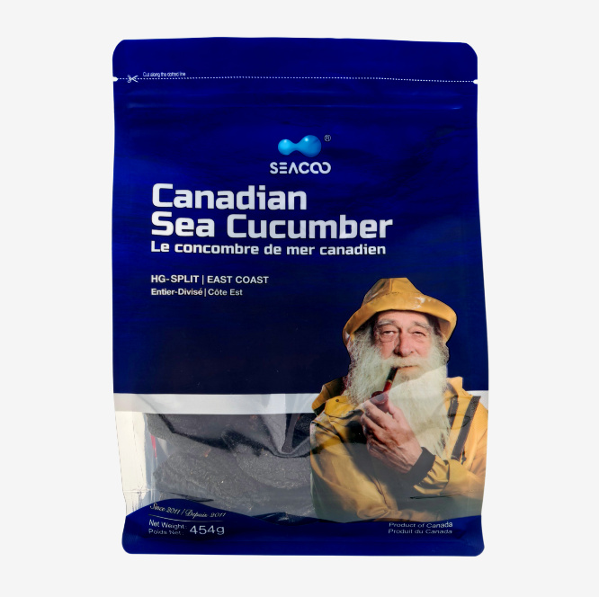 SEACOO Dried East Coast Sea Cucumber HG-Split 454g Bag